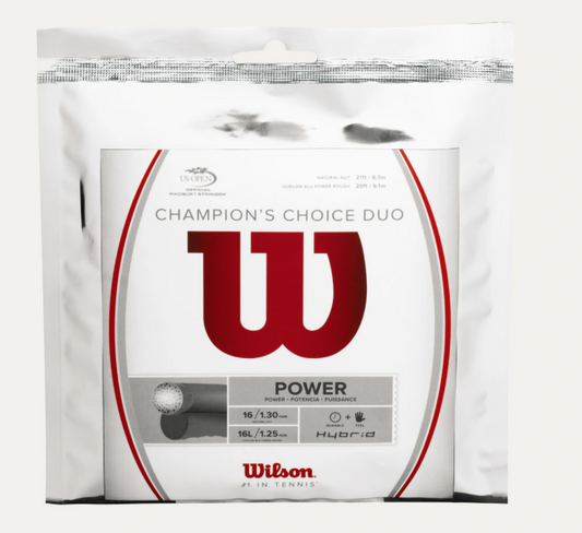 Champion's Choice Duo Tennis String - Set
